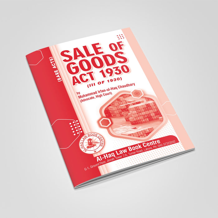 Sale Of Goods (Act 1930)