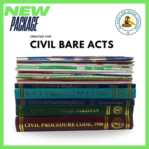 Civil Bare Acts Package in Pakistan