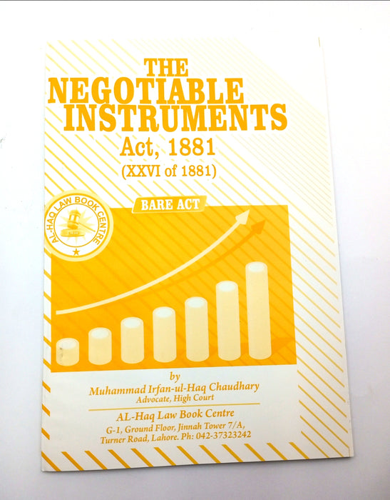 The Negotiable Instruments Act 1881