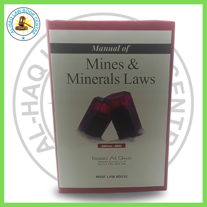 Manual of Mines and Minerals